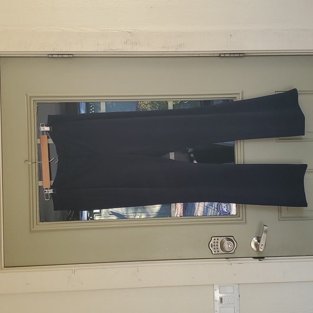 Navy Blue The Slim pants from White House Black Market in size 14